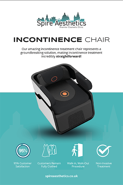 An image of Pelvic Floor Chair Therapy Wisley and the benefits.