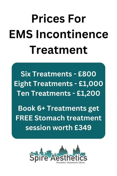 EMS Incontinence Treatment Prices Wisley