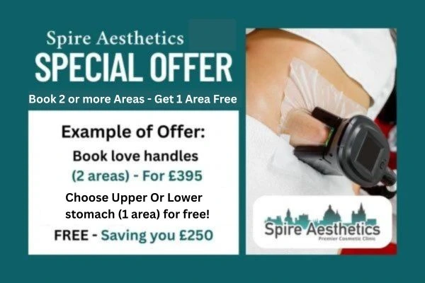 Fat Freezing Promotion Wisley from Spire Aesthetics - Book Today!