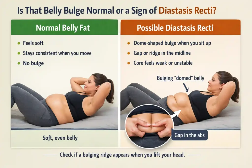 Is That Belly Bulge Normal or a Sign of Diastasis Recti Wisley