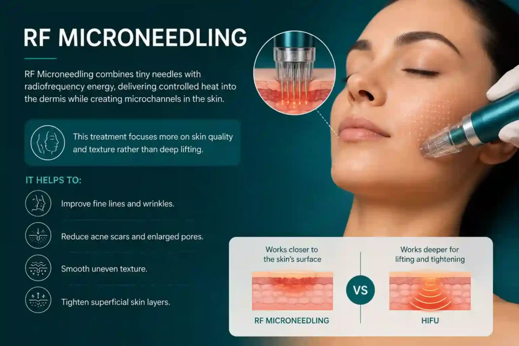 What Does RF Microneedling Do That HIFU Alone Cannot Wisley