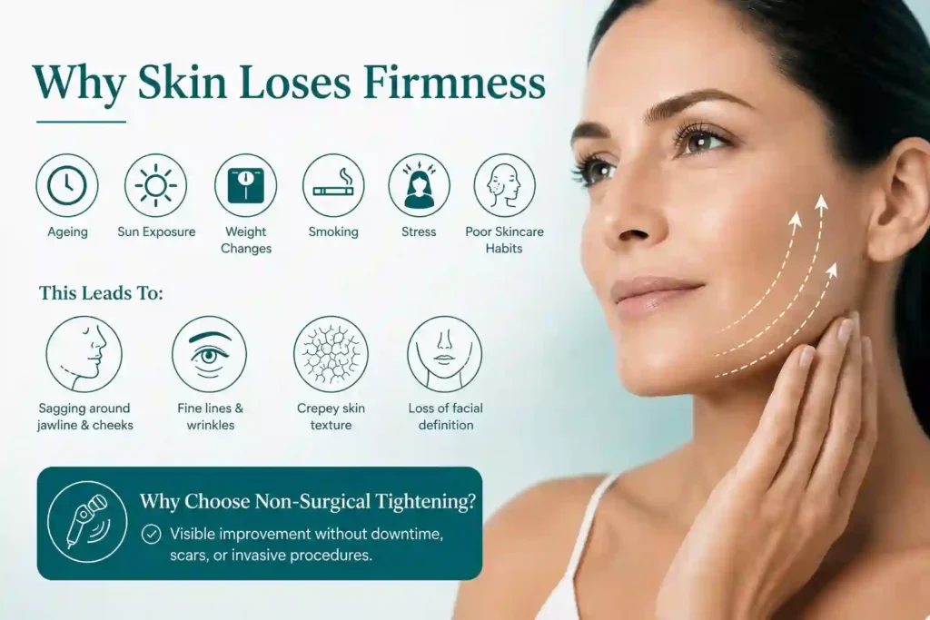 What Makes Skin Lose Firmness and Why Do People Seek Non-Surgical Tightening Wisley?