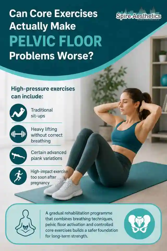 Can Strengthening Your Core Alone Actually Make Pelvic Floor Problems Worse Wisley?